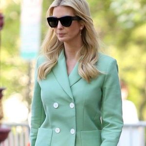 Sandro Mint Green Blazer